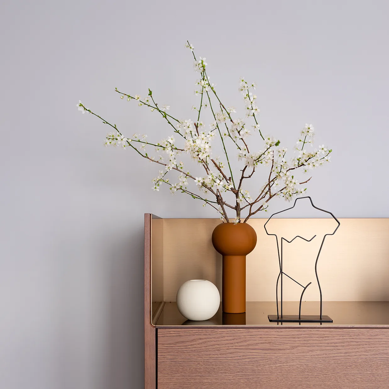 Jarrón Ball shell, 10 cm Cooee Design