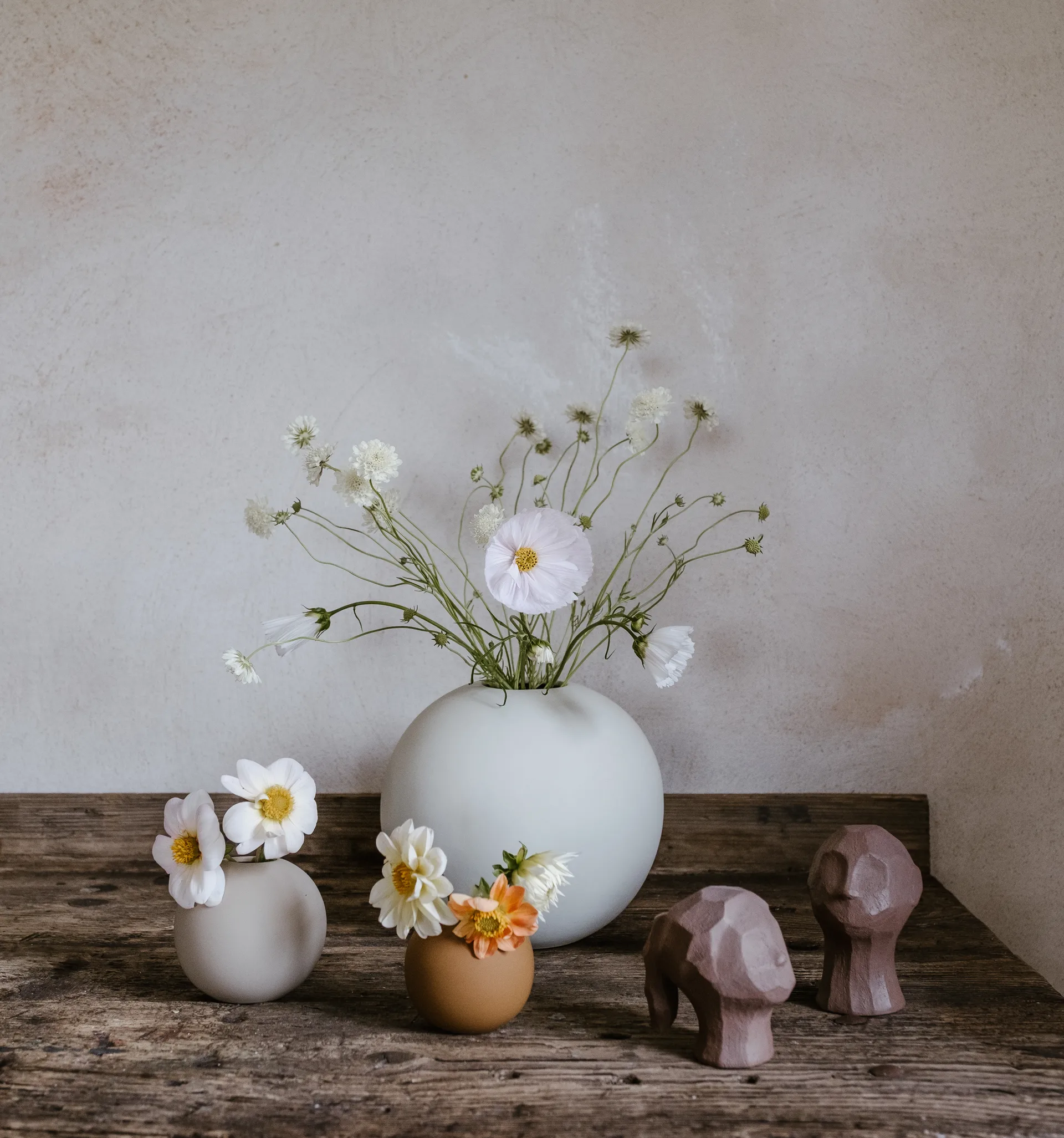 Jarrón Ball shell, 8 cm Cooee Design