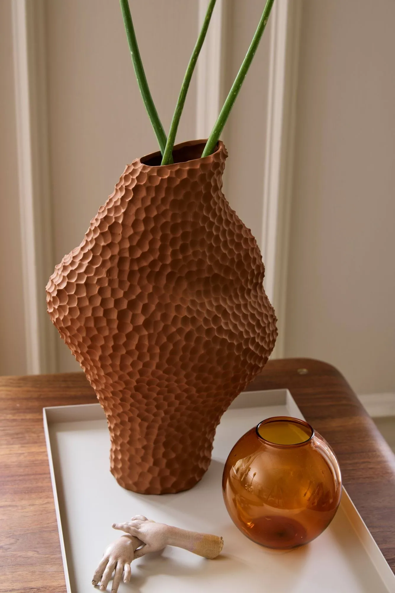 Jarrón Bubble, Ámbar Cooee Design