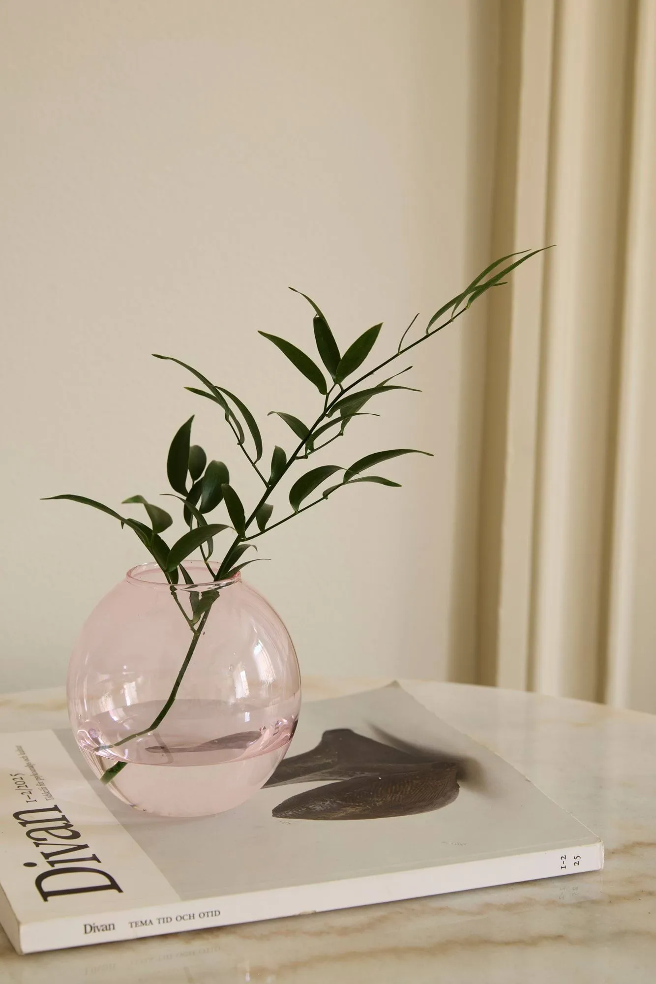 Jarrón Bubble, Rosa pálido Cooee Design