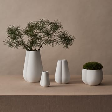 Jarrón Clover 11 cm - White - Cooee Design