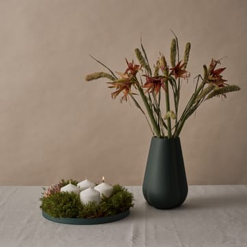 Jarrón Clover 25 cm - Dark green - Cooee Design
