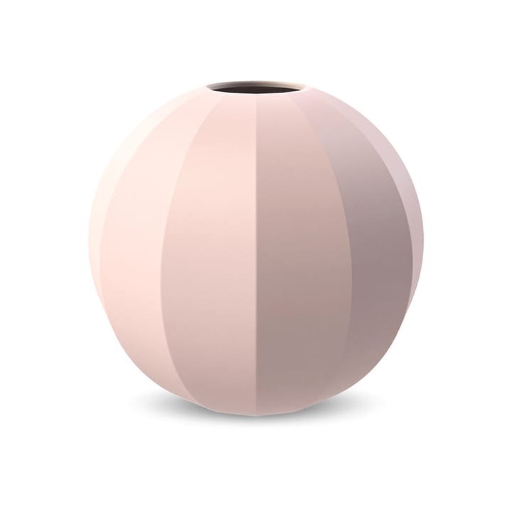 Jarrón Edge Ball 15 cm - Dusty pink - Cooee Design