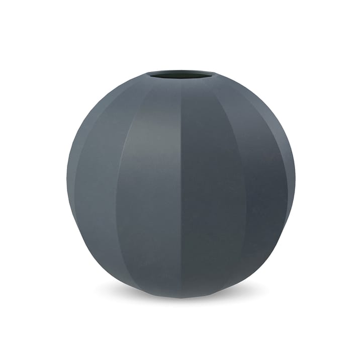 Jarrón Edge Ball 15 cm - Midnight blue - Cooee Design