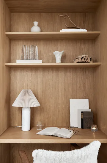 Jarrón Gry wide 19 cm - Clear - Cooee Design