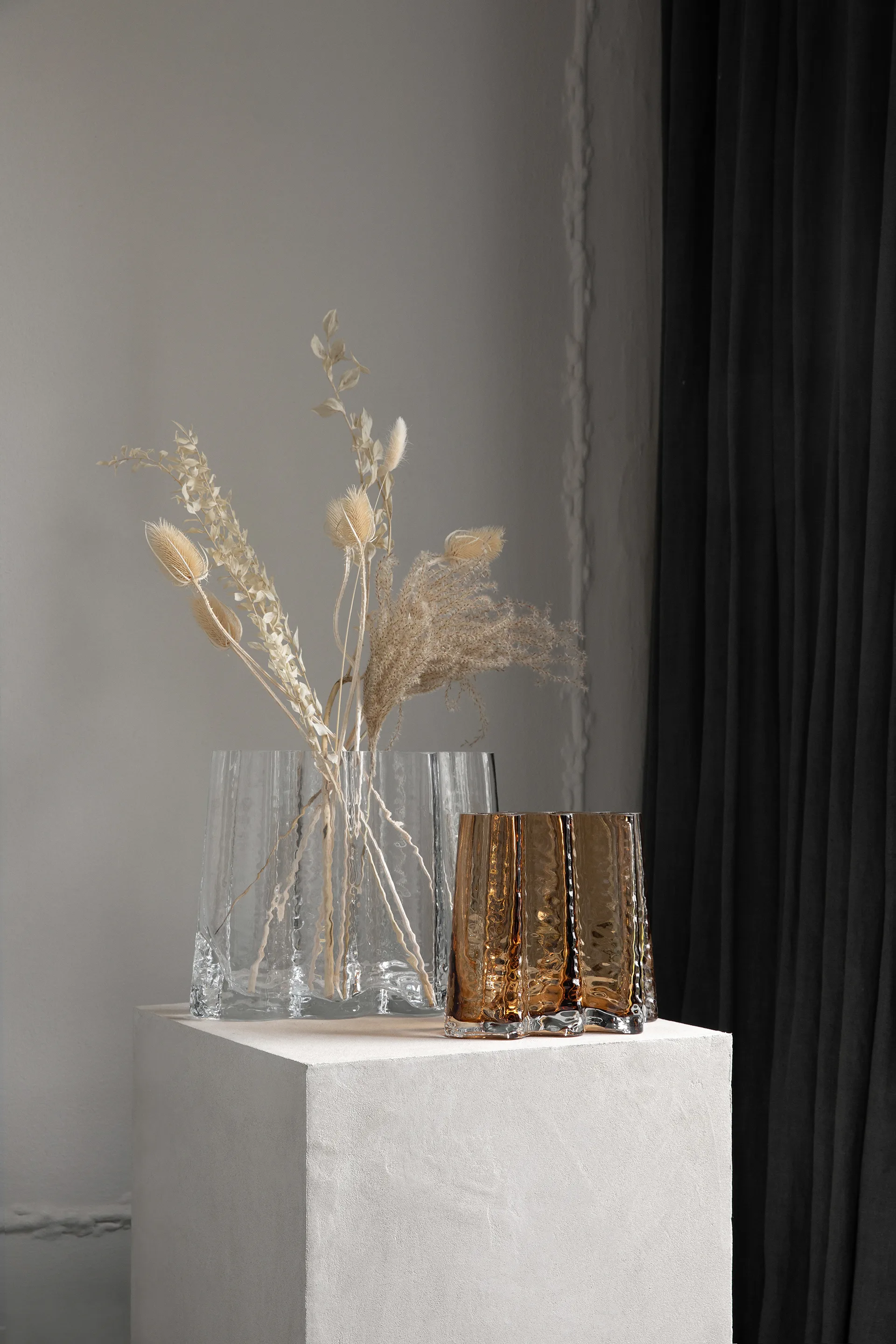 Jarrón Gry wide 24 cm, Clear Cooee Design