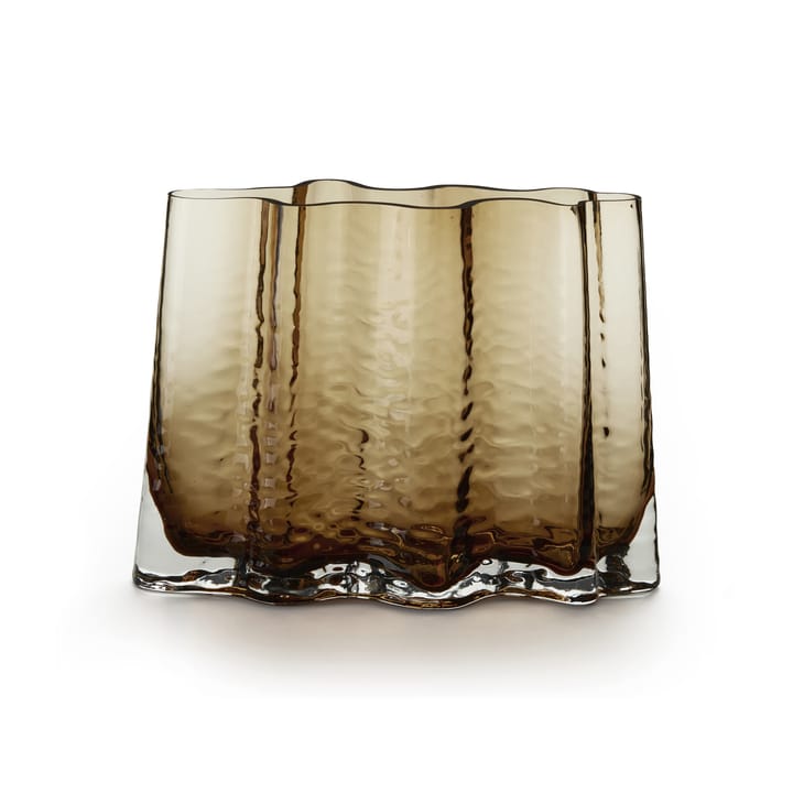 Jarrón Gry wide 24 cm - Cognac - Cooee Design
