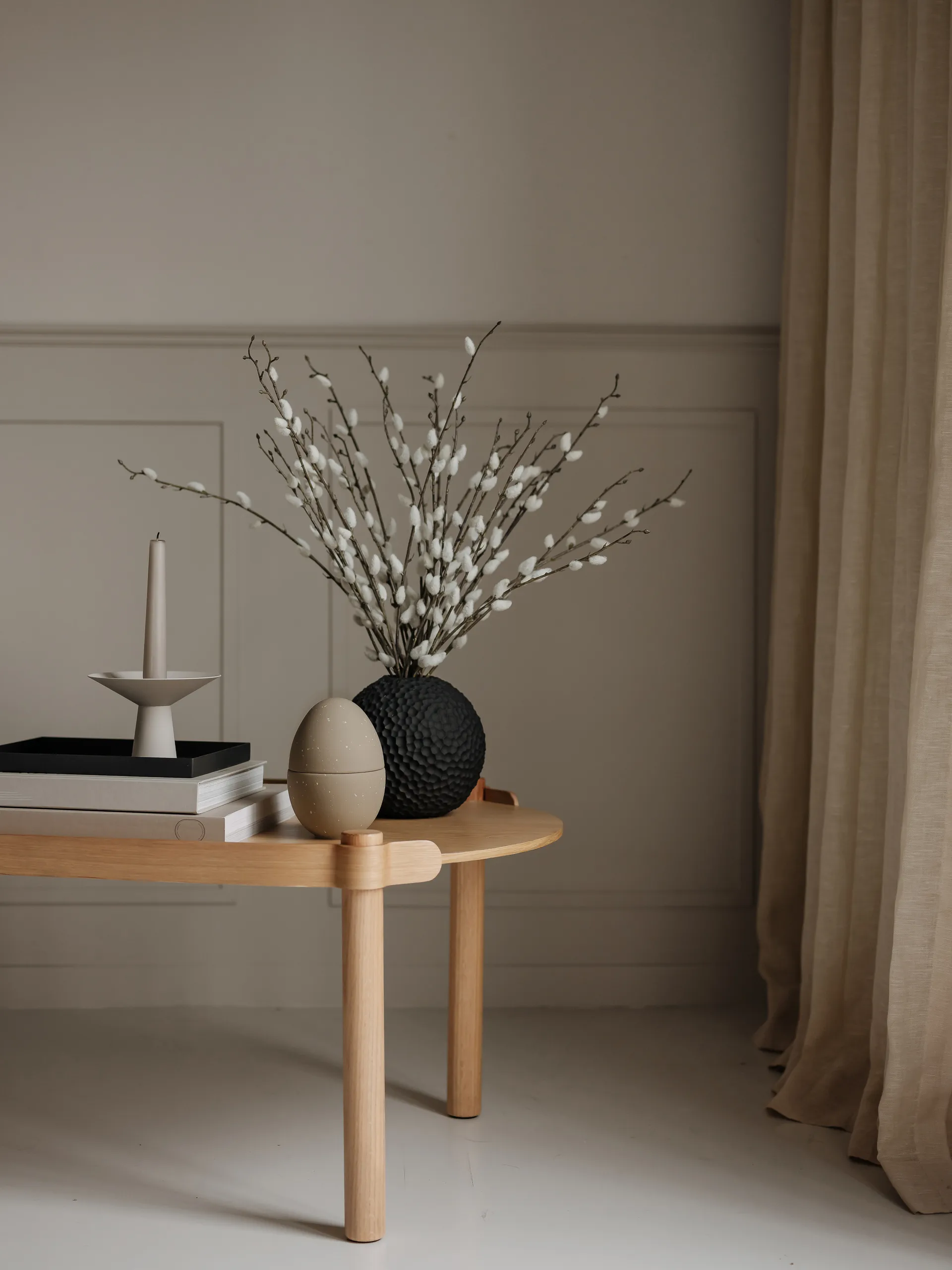 Jarrón Kaia 15 cm, Black Cooee Design