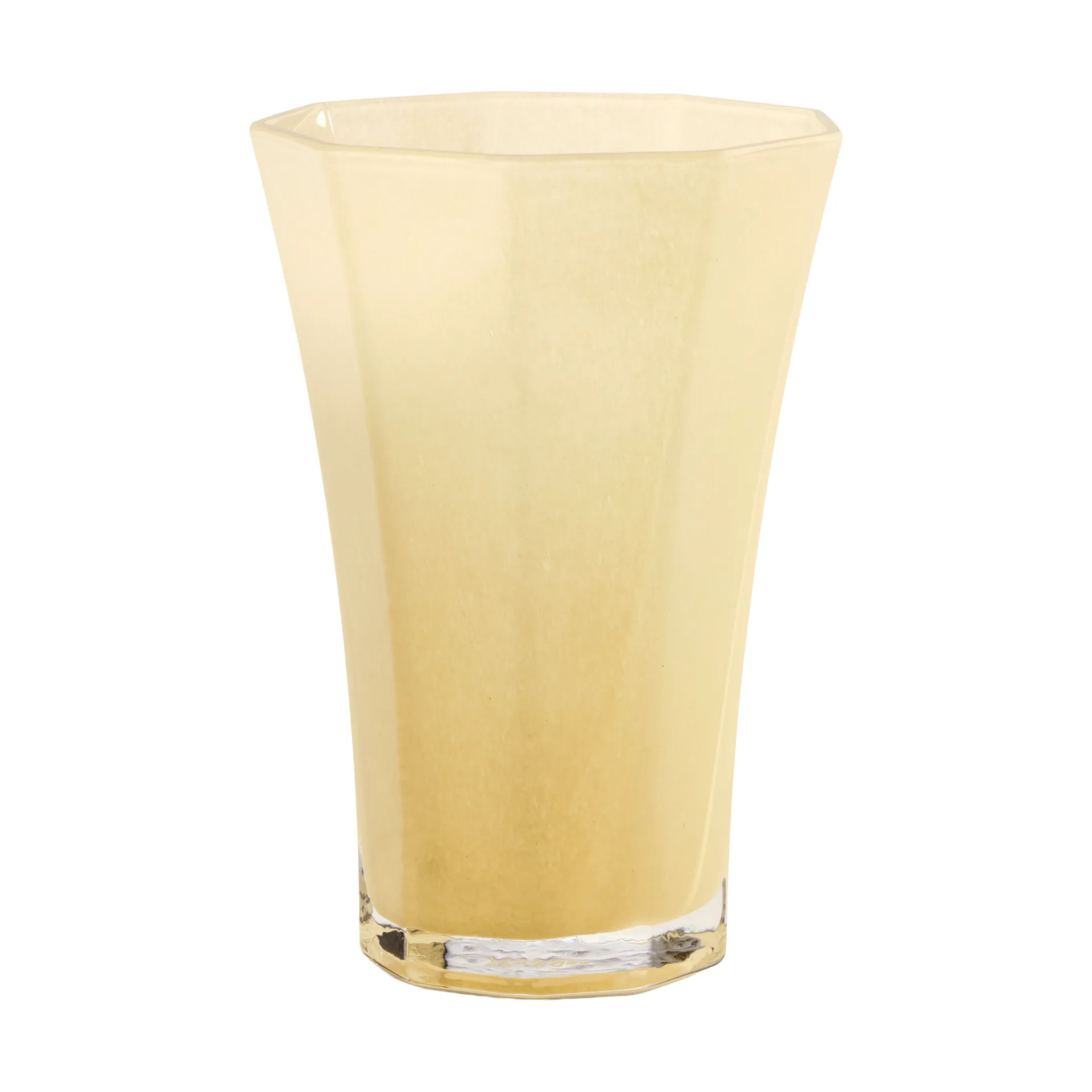 Jarrón Liliané 28 cm, Butter yellow Cooee Design