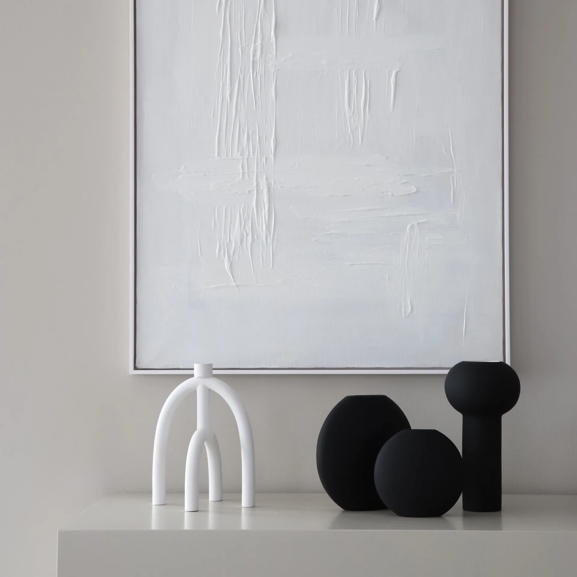 Jarrón Pillar 24 cm, Black Cooee Design
