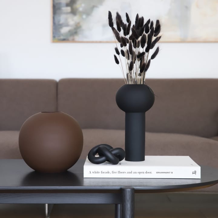 Jarrón Pillar 24 cm - Black - Cooee Design