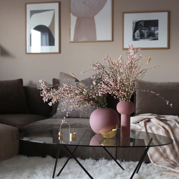 Jarrón Pillar 24 cm - Cinder rose - Cooee Design