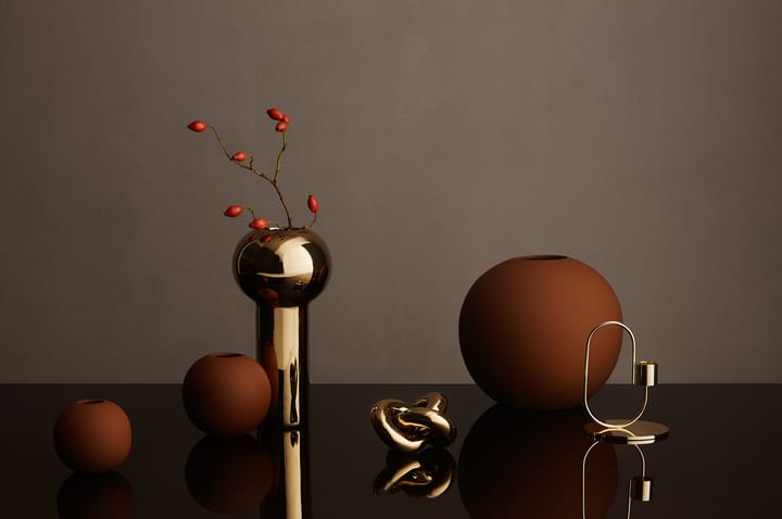 Jarrón Pillar 24 cm, Gold Cooee Design