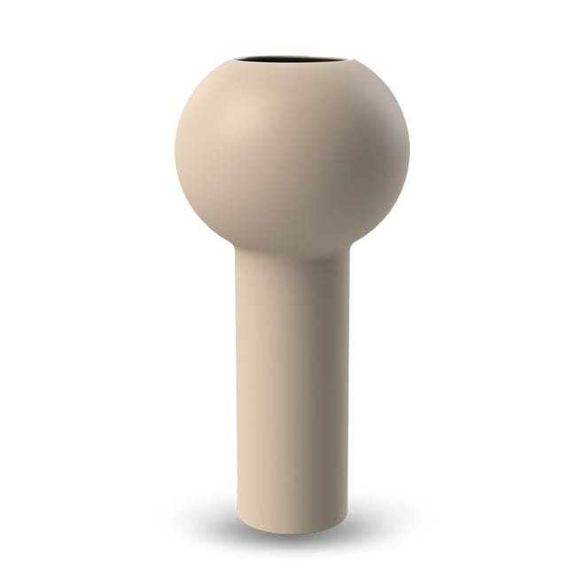 Jarrón Pillar 24 cm - Sand - Cooee Design