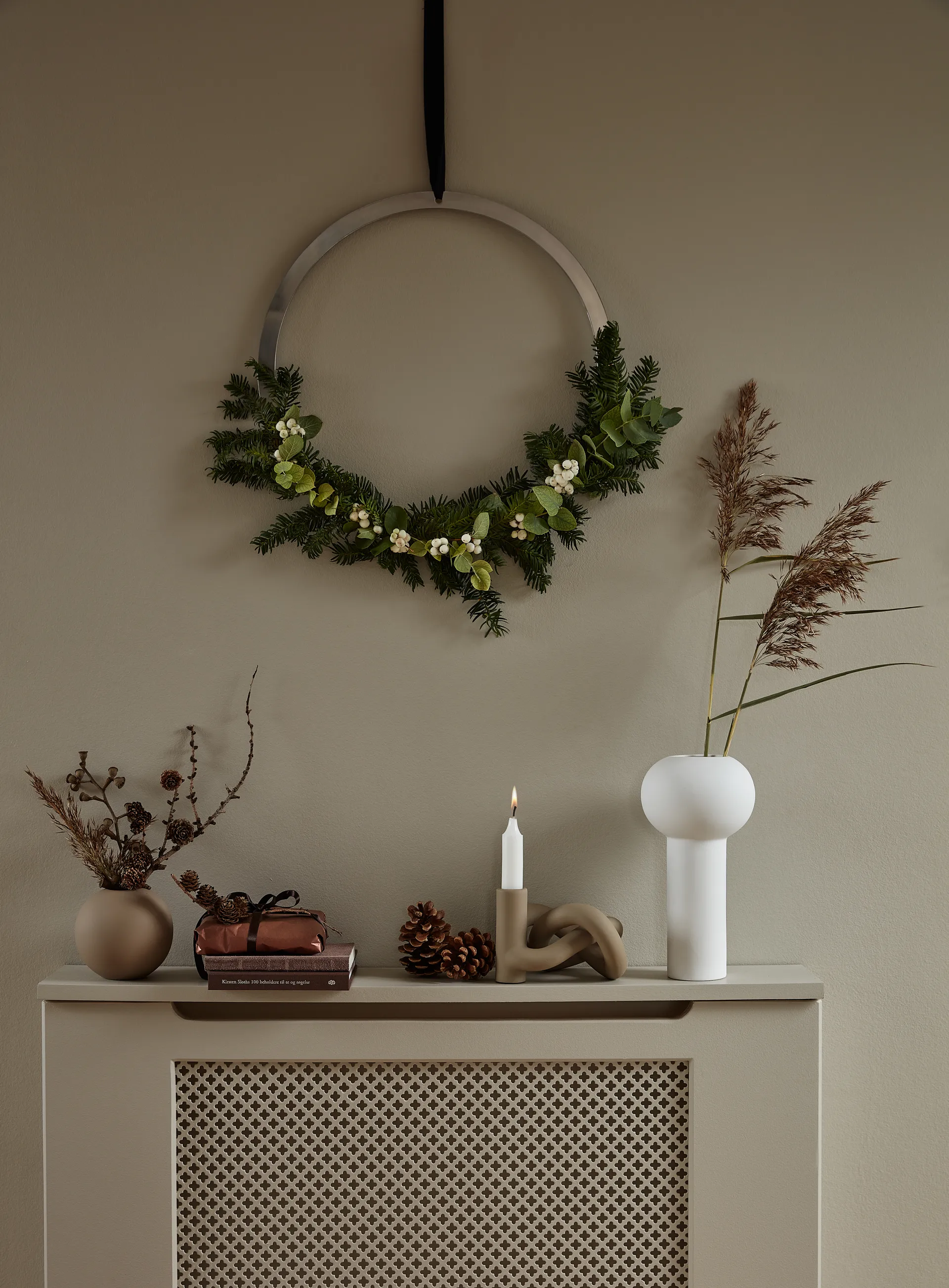 Jarrón Pillar 24 cm, White Cooee Design