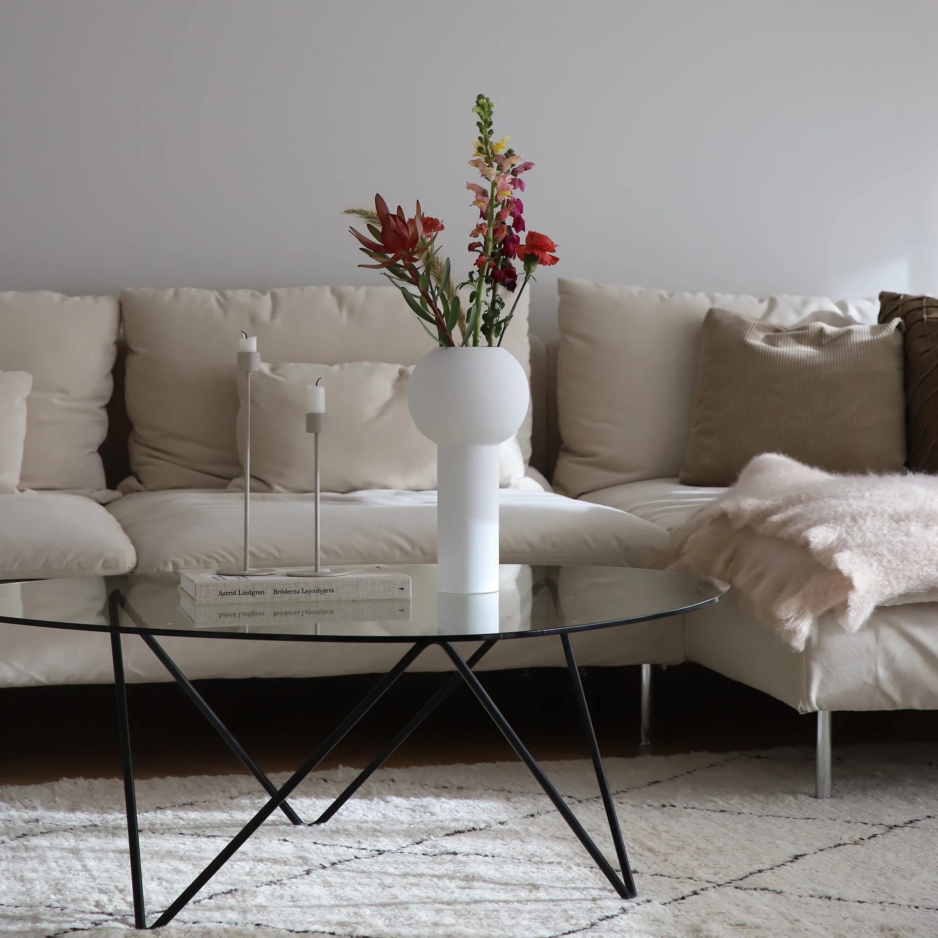 Jarrón Pillar 32 cm, White Cooee Design