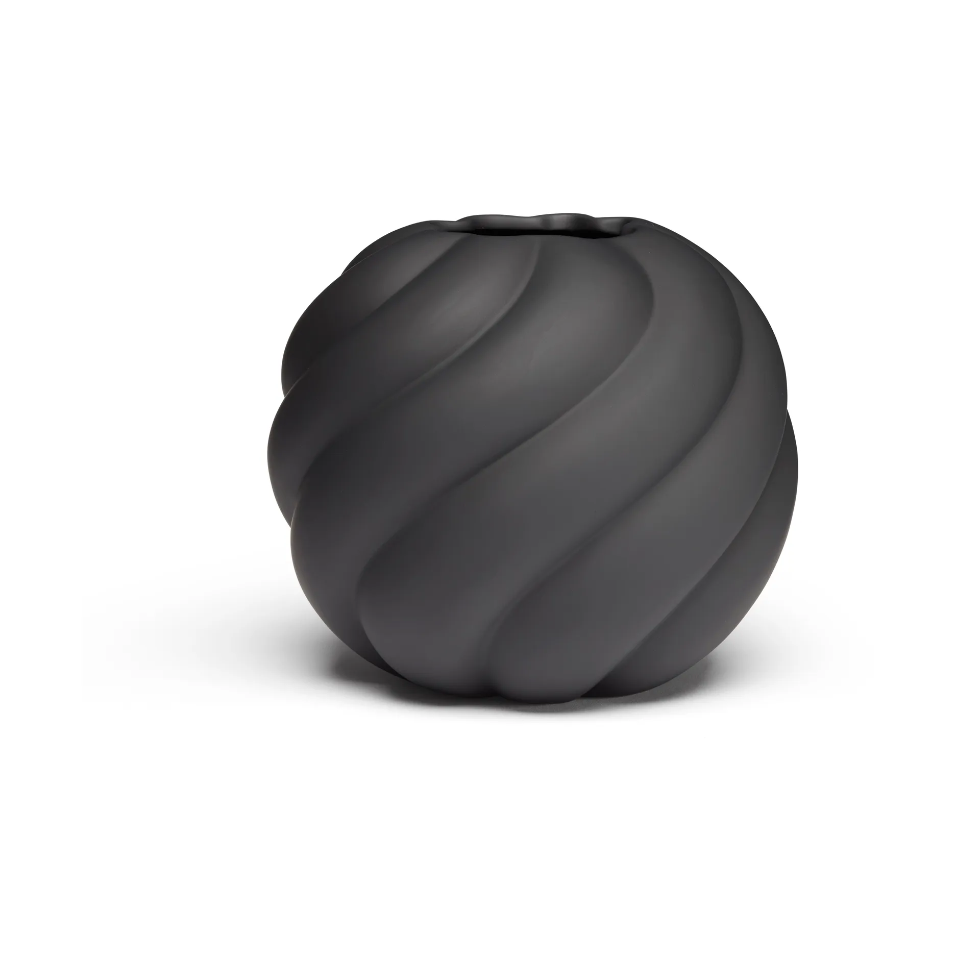 Jarrón Twist ball 12 cm, Black Cooee Design