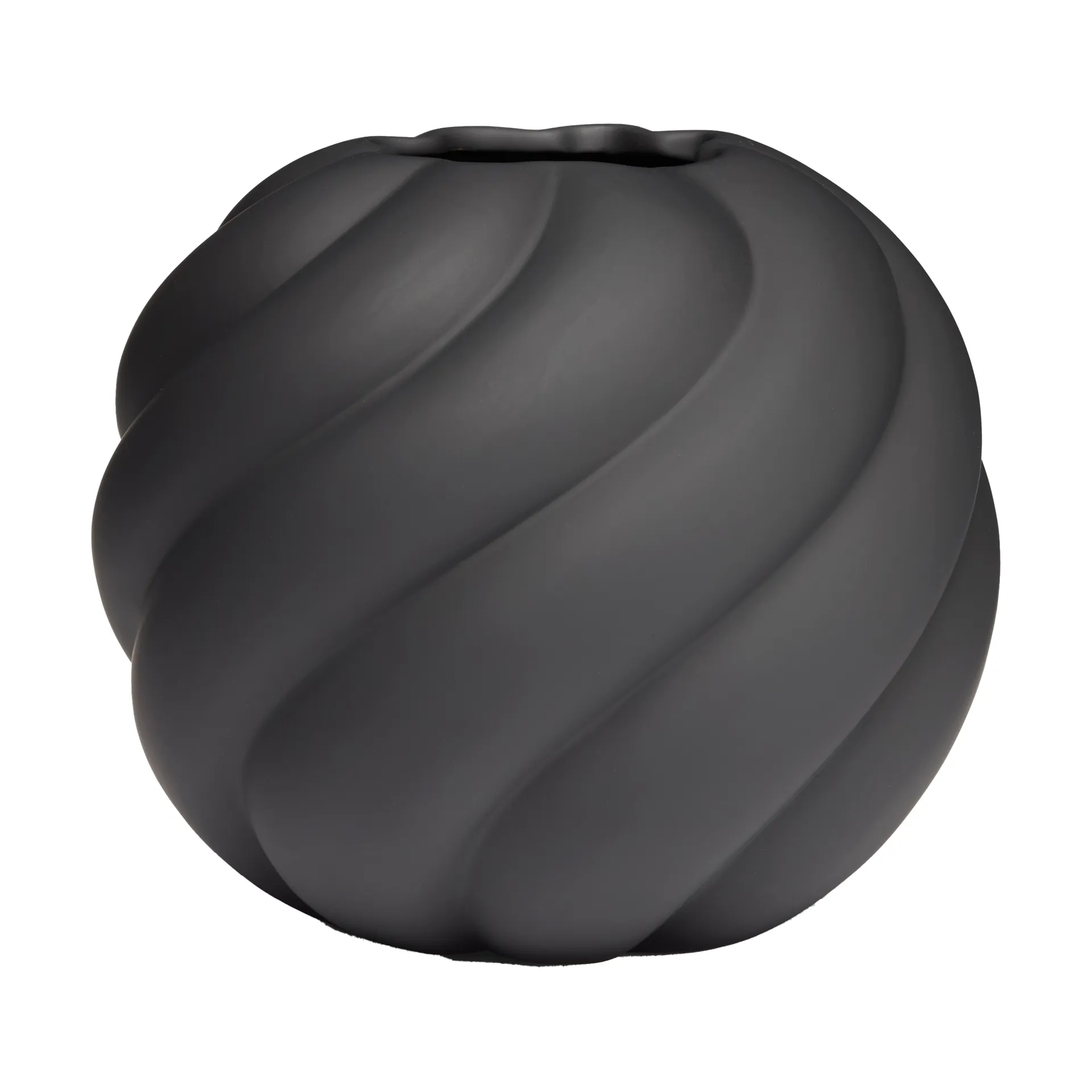 Jarrón Twist ball 20 cm, Black Cooee Design