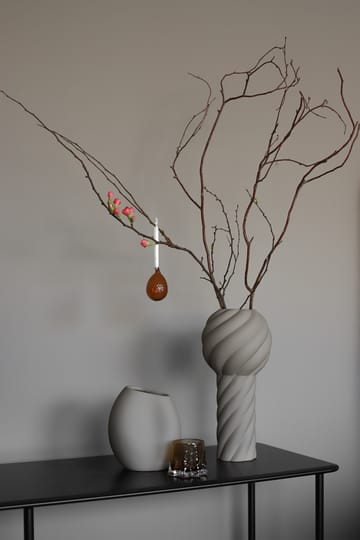 Jarrón Twist pillar 34 cm - Sand - Cooee Design