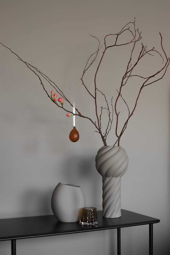 Jarrón Twist pillar 34 cm, Sand Cooee Design