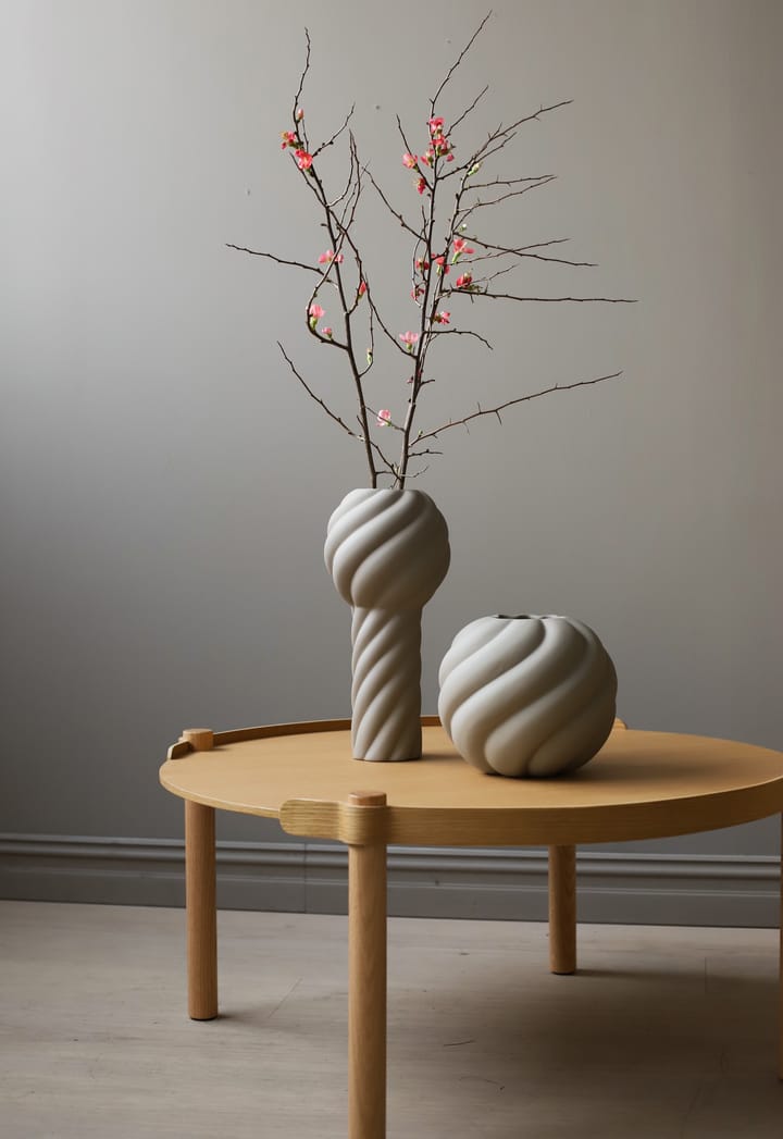 Jarrón Twist pillar 34 cm, Sand Cooee Design