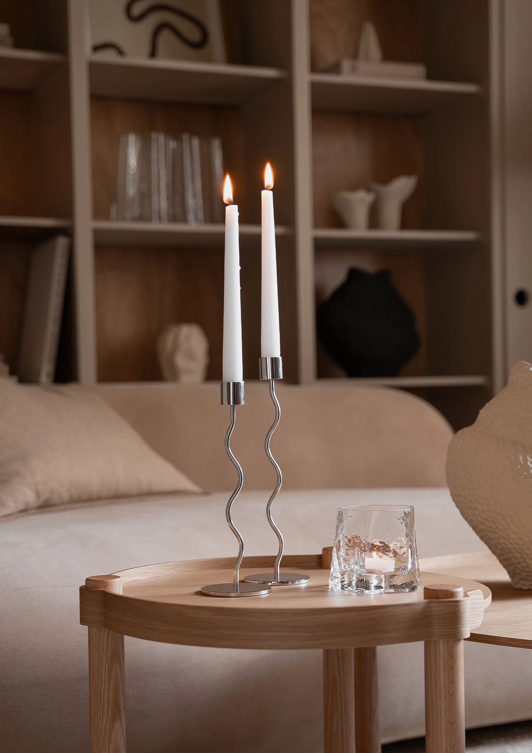 Lámpara de luz suave Ø11 cm, Claro Cooee Design