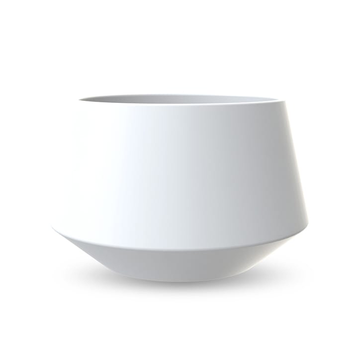 Maceta Convex 17 cm - blanco - Cooee Design