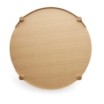 Mesa Woody Ø80 cm - Oak - Cooee Design