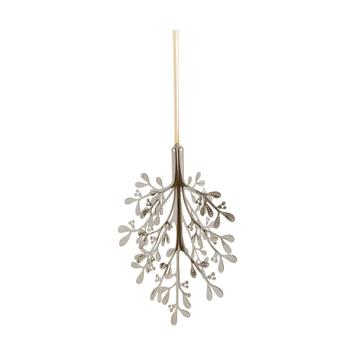 Mistletoe adorno navideño, pack de 2 - Acero inoxidable, 29 cm - Cooee Design
