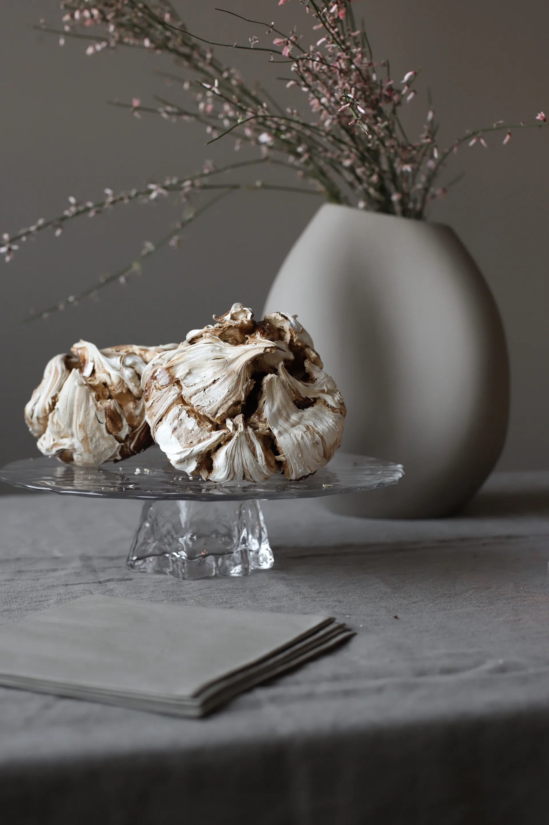 Plato de tarta Gry Ø28 cm, Clear Cooee Design