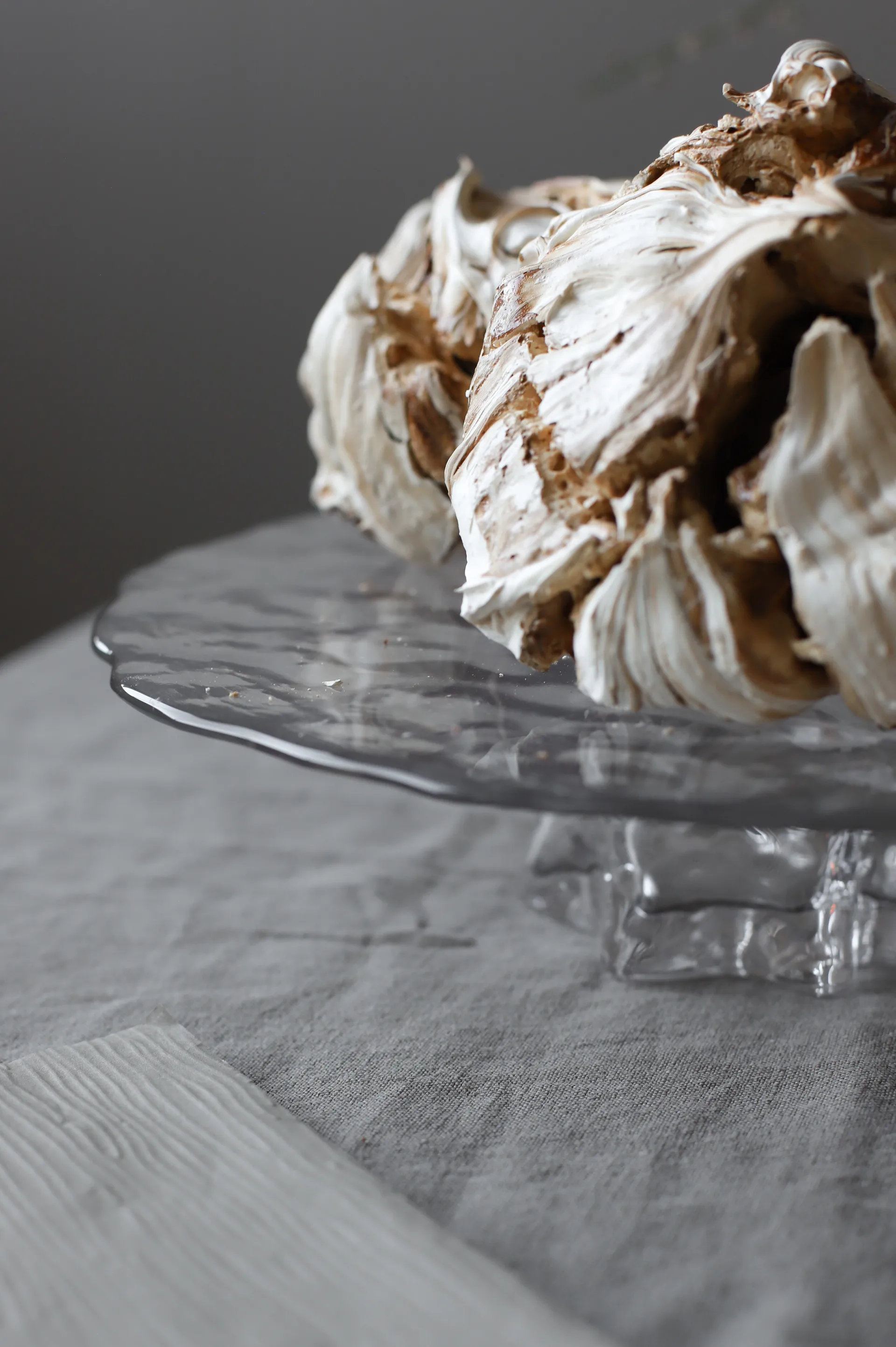 Plato de tarta Gry Ø28 cm, Clear Cooee Design