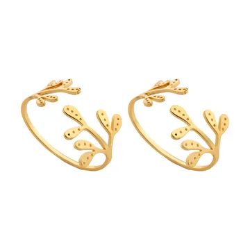 Servilleteros Mistletoe 2-pack - Brass - Cooee Design