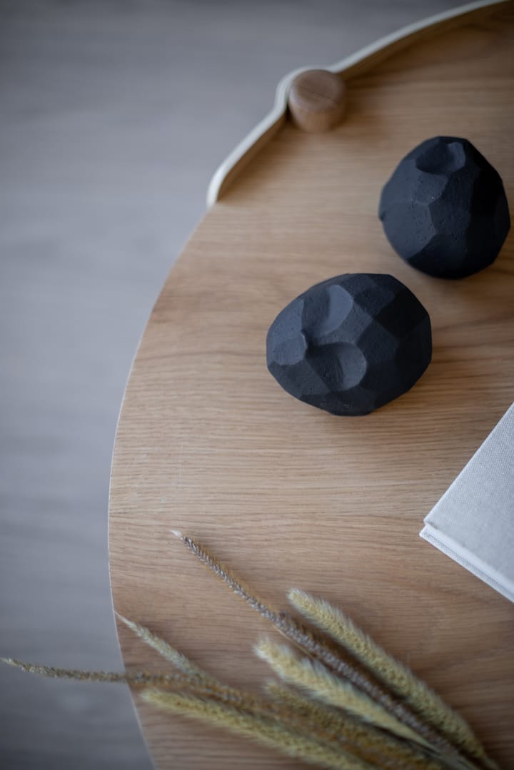 Set de 3 esculturas Pebble heads, Coal Cooee Design