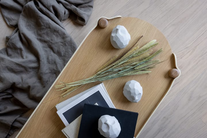 Set de 3 esculturas Pebble heads, Limestone Cooee Design