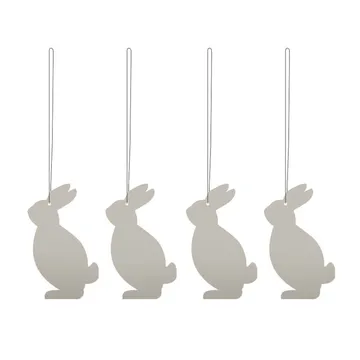 Set de 4 colgantes de pascua Easter Deco liebre - Sand - Cooee Design