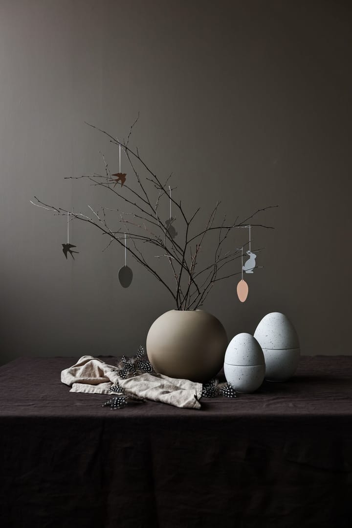 Set de 4 decoraciones de pascua Easter Deco huevo - Cafe au lait - Cooee Design
