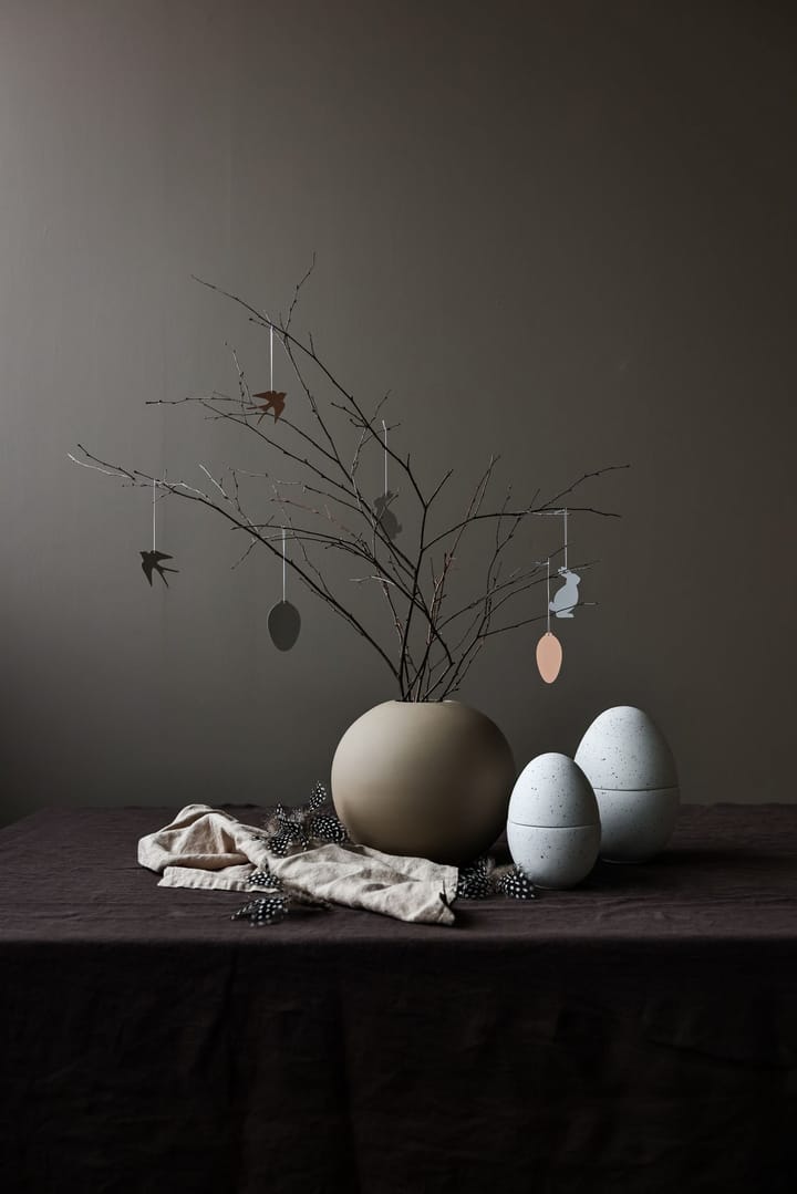 Set de 4 decoraciones de pascua Easter Deco huevo, Sand Cooee Design