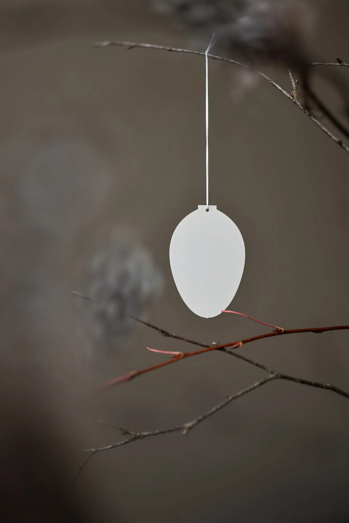 Set de 4 decoraciones de pascua Easter Deco huevo, White Cooee Design