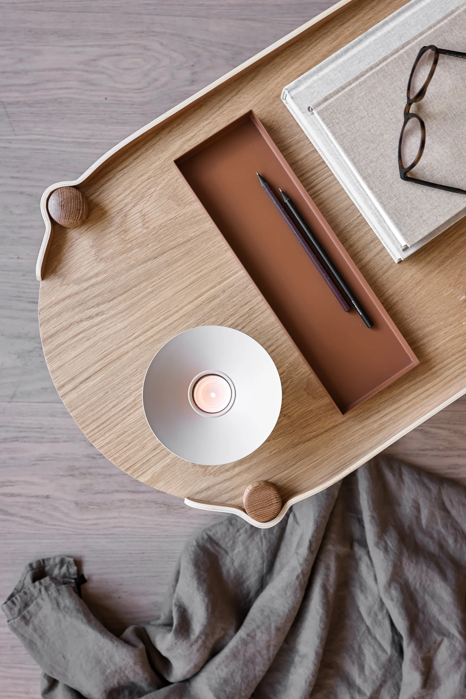 Soporte para vela pequeña Uma, Sand Cooee Design