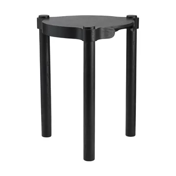 Taburete Woody  - Roble teñido en negro - Cooee Design