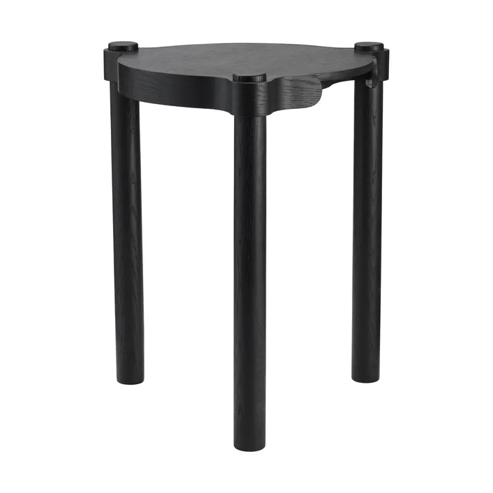 Taburete Woody  - Roble teñido en negro - Cooee Design