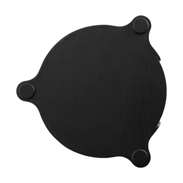 Taburete Woody  - Roble teñido en negro - Cooee Design