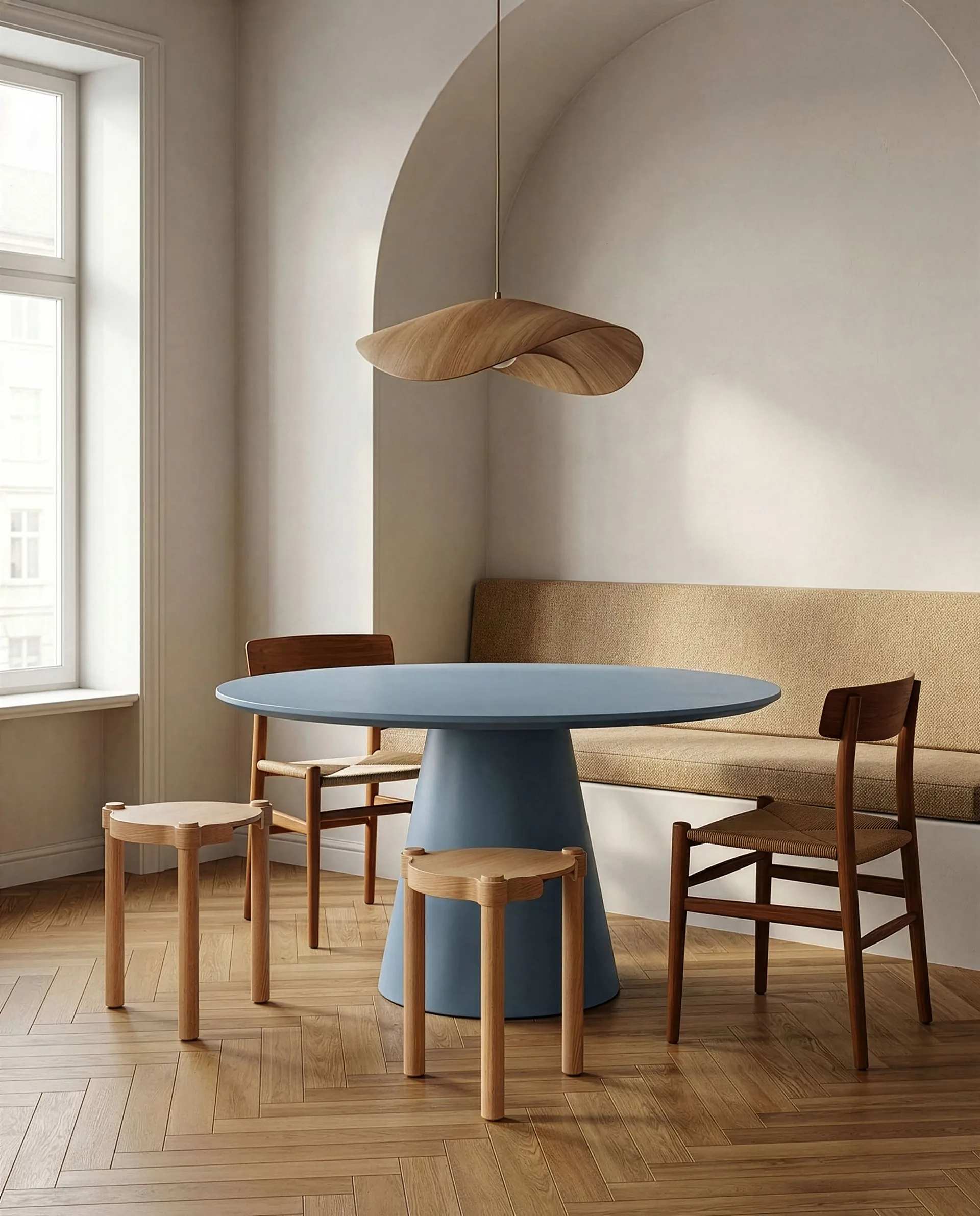 Taburete Woody , Roble Cooee Design