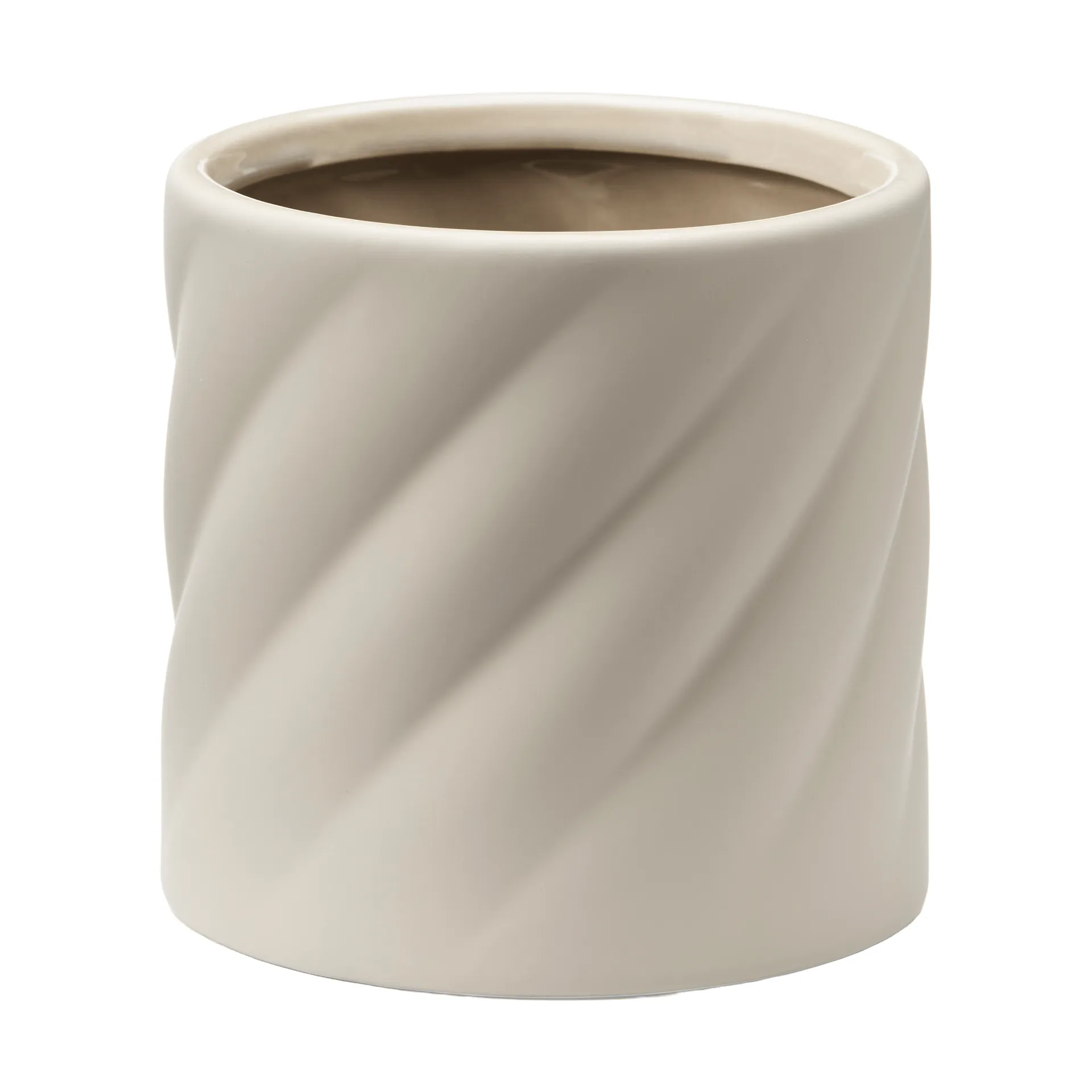 Twist maceta, Arena, pequeña Ø12 cm Cooee Design