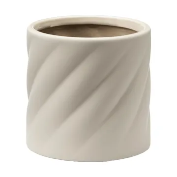 Twist maceta - Arena, pequeña Ø12 cm - Cooee Design
