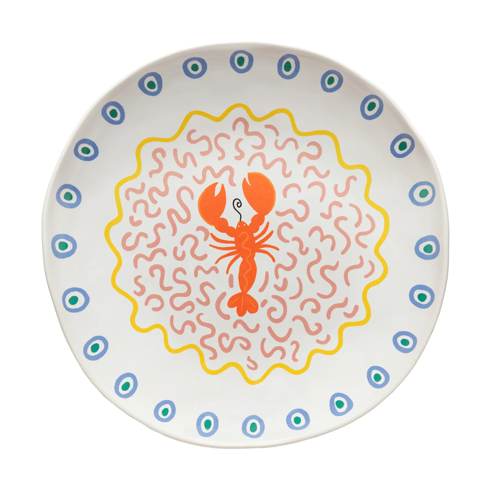 Bol de servir Summer Bliss, Lobster, Ø36 cm Costa Nova