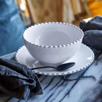 Cuenco Pearl - Blanco, Ø17 cm - Costa Nova