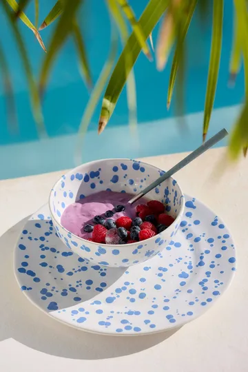 lato de postre Rafaela - Azul, Ø22 cm - Costa Nova