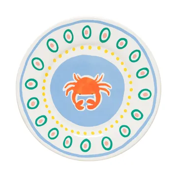 Plato de postre Summer Bliss - Crab, Ø22 cm - Costa Nova