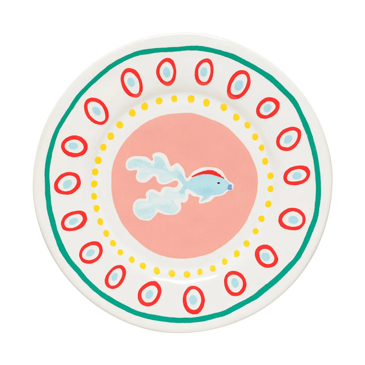 Plato de postre Summer Bliss, Guppy, Ø22 cm Costa Nova